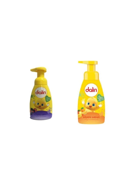 Dalin Köpük Sabun Mango ve Portakal 200 ml + Dalin Köpük Sabun Orman Meyveli 200 ml