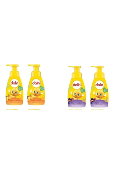 Dalin Köpük Sabun Mango (2'li) + Orman Meyveli (2'li)