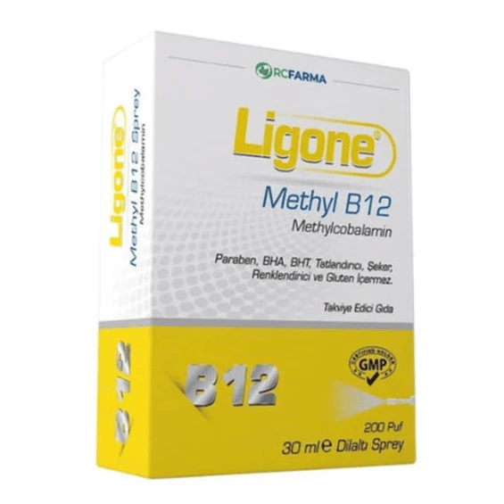 Ligone Methyl B12 Dilaltı Sprey 2x20 ml
