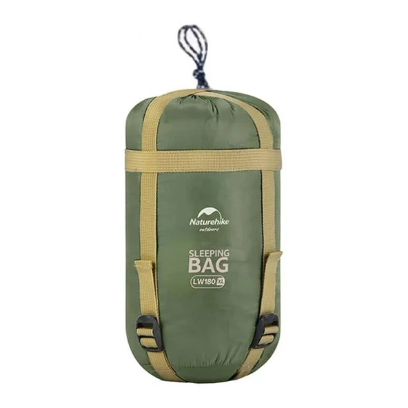 Naturehike LW180 Mini Uyku Tulumu  GREEN Left XL - 10