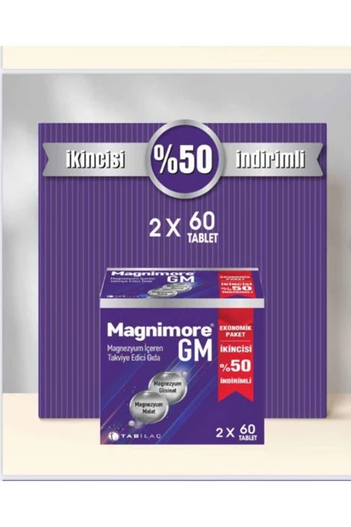 Magnimore GM 60 Tablet - İkincisi %50 İndirimli