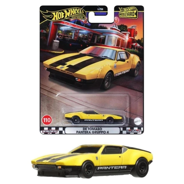Hot Wheels Boulevard Premium De Tomaso Pantera Gruppo 4 GJT68 HRT75