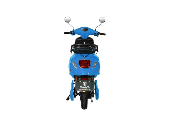 MOBİLETTE WİND 5500 ELEKTRİKLİ SCOOTER - MAVİ - 3