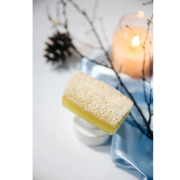 The Touch By Seda Altın Doğal Kabak Lifli Ballı Sabun - Resim 3