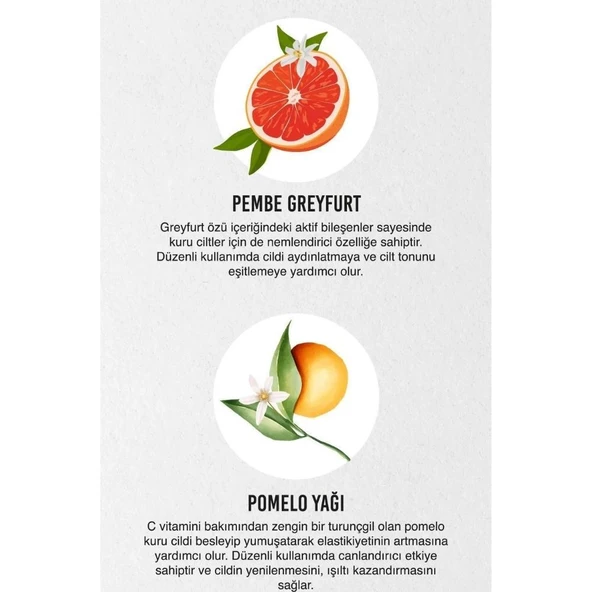 Urban Care Pink Grapefruit & Pomelo Canlandırıcı ve Nemlendirici Duş Jeli 500ml - 3