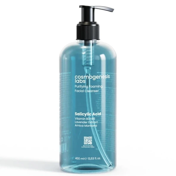 Cosmogenesis Labs Arındırıcı Köpüren Gözenek Yüz Temizleme Jeli 400ml - Resim 2