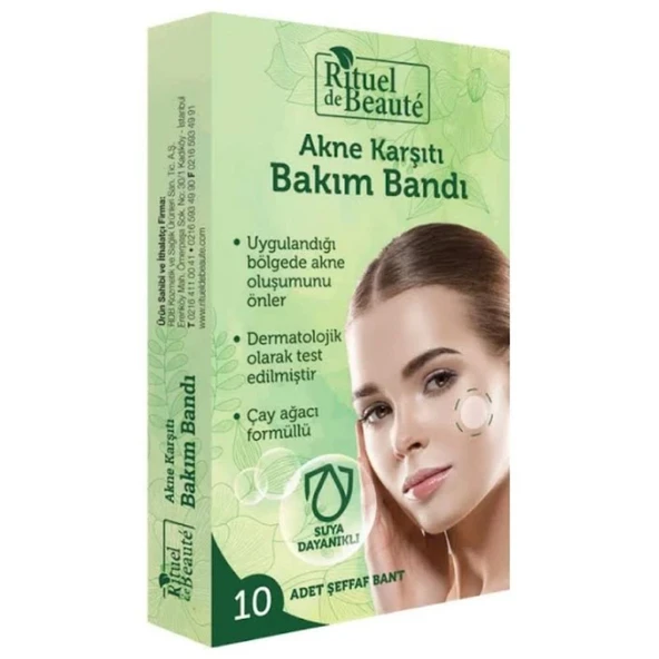 Rituel De Beaute Akne Karşıtı Bakım Bandı