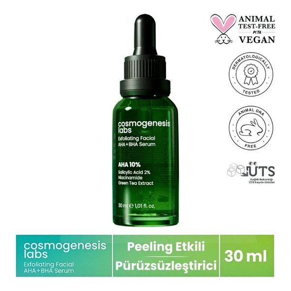 Cosmogenesis Labs Peeling Etkili Aha-Bha Serum 30ml - 3