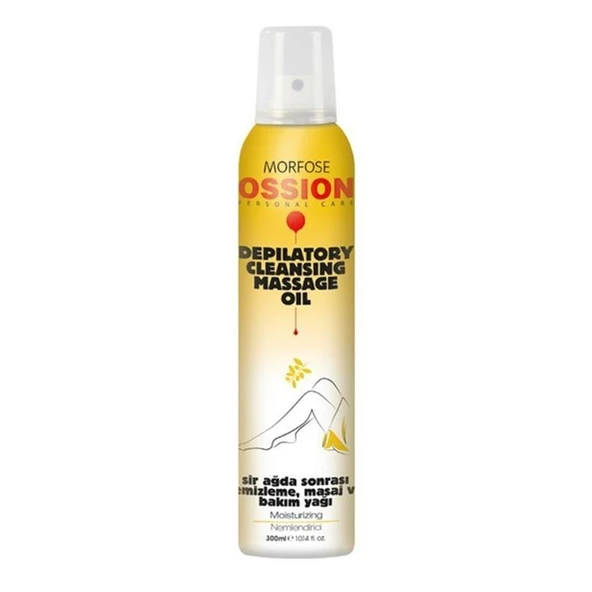 Morfose Ossion Sir Ağda Sonrası Temizleme, Masaj ve Bakım Yağı 300ml