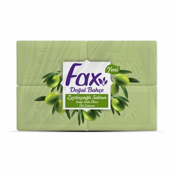 Fax Zeytinyağlı Klasik Sabun 4x125gr