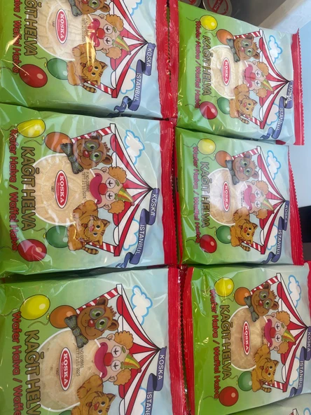 KOSKA KAĞIT HELVA 45 GR 20 ADET ürün görseli