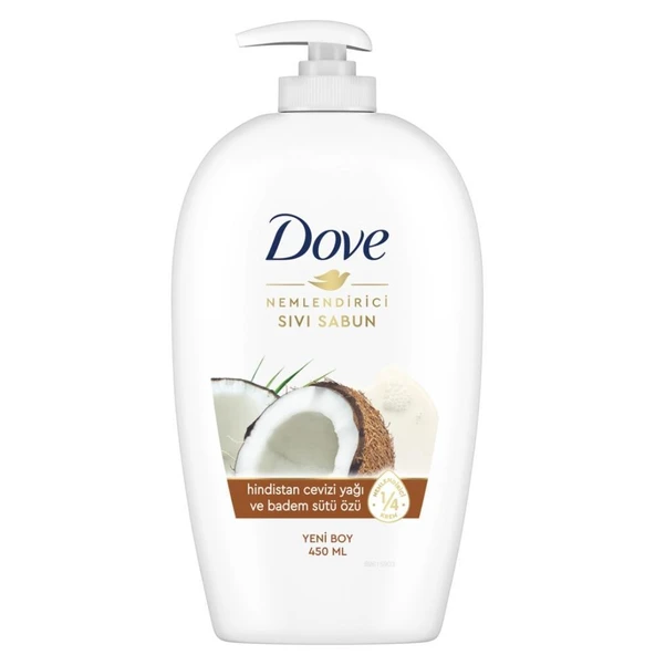 Dove Hindistan Cevizi Yağı ve Badem Sütü Özü Sıvı Sabun 450ml - 2