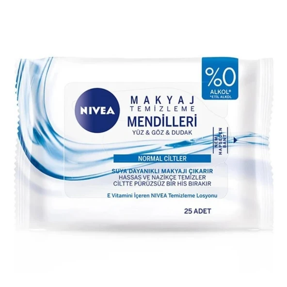 Nivea Makyaj Temizleme Mendilleri Normal Ciltler 25 Adet