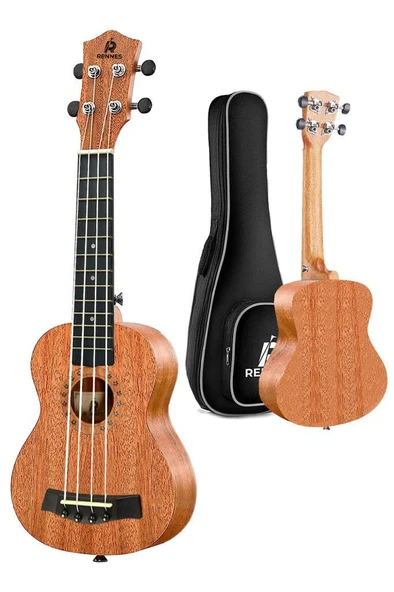 Rennes RD-21 Soprano Ukulele (Çanta Capo Askı Metod Pena) - 2