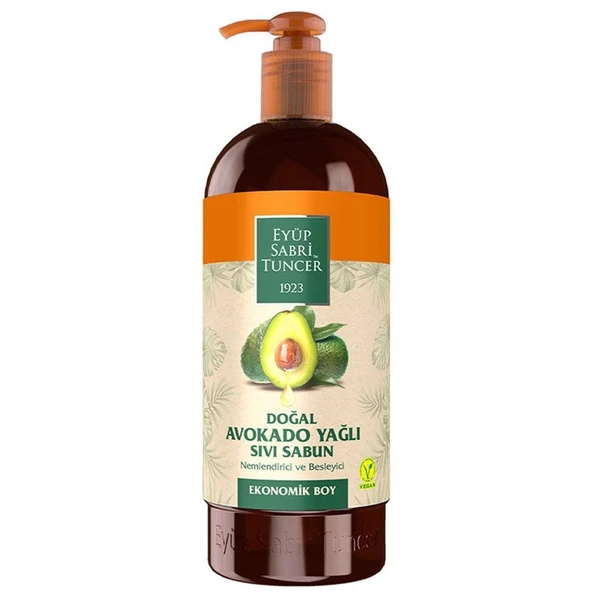 Eyüp Sabri Tuncer Doğal Avokado Yağlı Sıvı Sabun 750ml