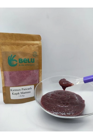 Kırmızı Pancar Kaşık Maması +6 Ay - 5