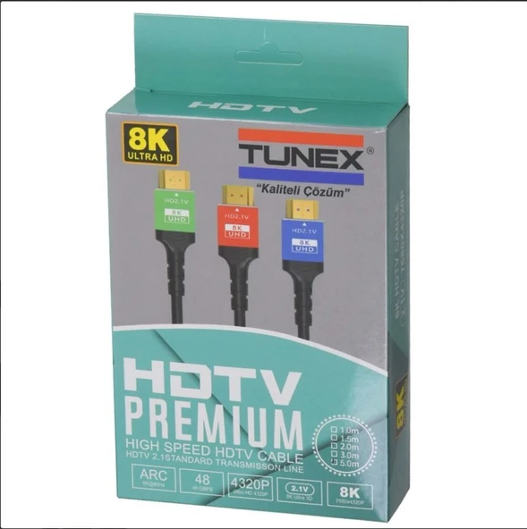 TUNEX 5 Mt 8K Hdmı Kablo THD-500 8K - 3