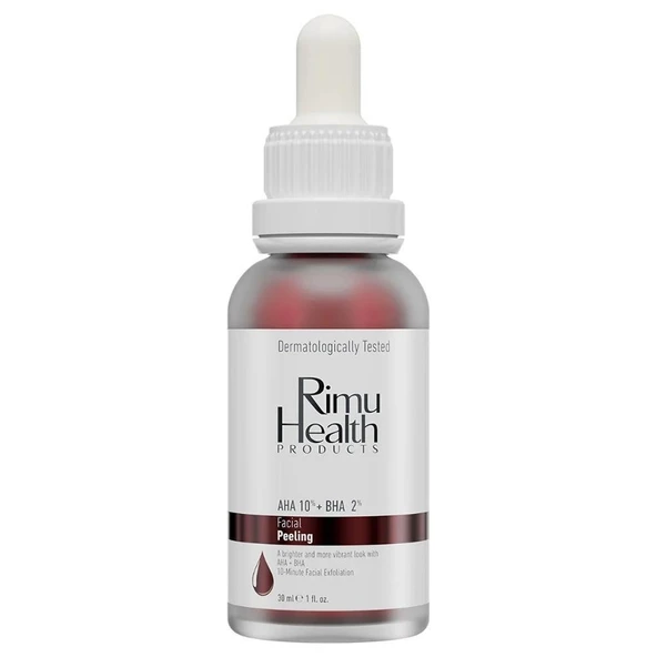 Rimu Health Products Aha-Bha Canlandırıcı ve Cilt Tonu Eşitleyici Yüz Peeling Serum 30ml