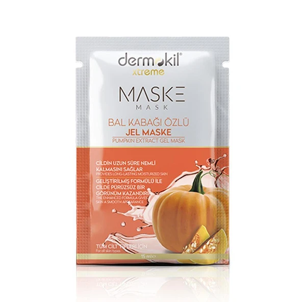 Dermokil Bal Kabağı Özlü Jel Maske 15 ml