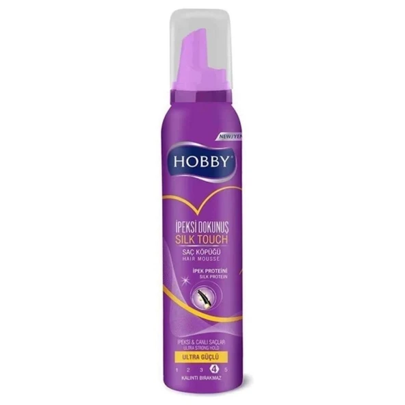 Hobby Saç Köpüğü İpeksi Dokunuş 150ml