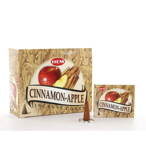 Cinnamon Apple Aromalı Konik Tütsü