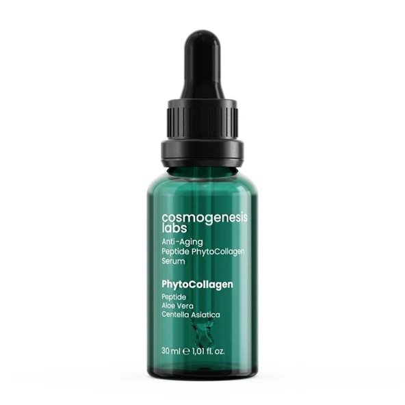 Cosmogenesis Labs Yaşlanma Karşıtı Bitkisel Kolajen Serum 30ml - 2
