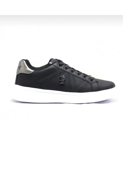 U.S. Polo Assn. EXXY 5FX 101946744 Kadın Sneaker Ayakkabı Siyah 36-40 - 4