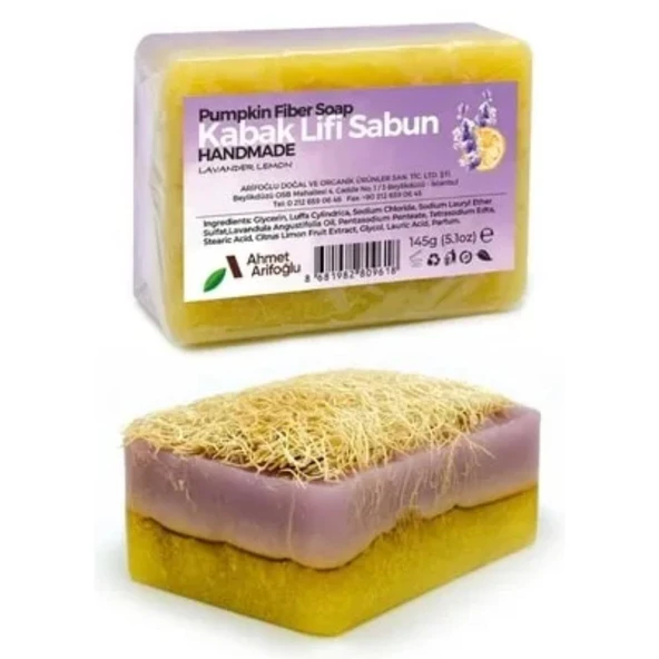 Arifoğlu Lavanta Kabak Lifi Sabunu 145gr