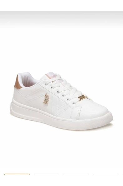 U.S. Polo Assn. EXXY 5FX 101946743 Kadın Sneaker Ayakkabı Beyaz 36-40 - Resim 3