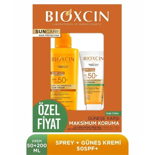 Bioxcin Güneşe Karşı Maksimum Koruma Seti - Yağlı Ciltler - 2