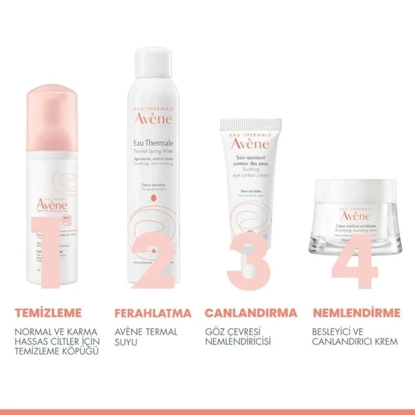 Avene Mousse Nettoyante Cilt Temizleyici Köpük 150ml - 7