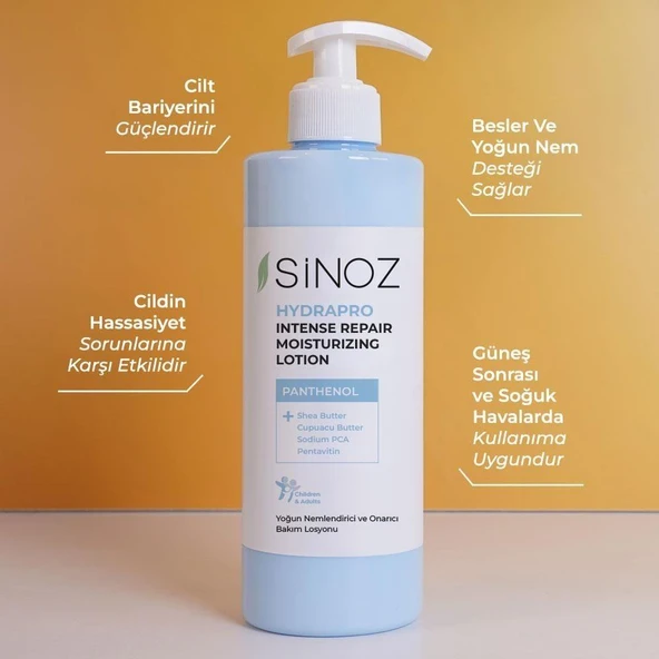 Sinoz Yoğun Nemlendirici Ve Onarıcı Bakım Losyonu 400ml - 4