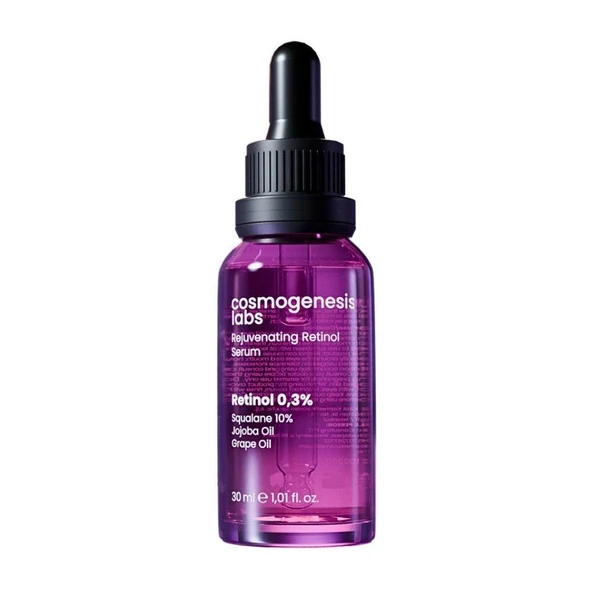 Cosmogenesis Labs Canlandırıcı Yaşlanma Kırışıklık Karşıtı Retinol Serum 30ml