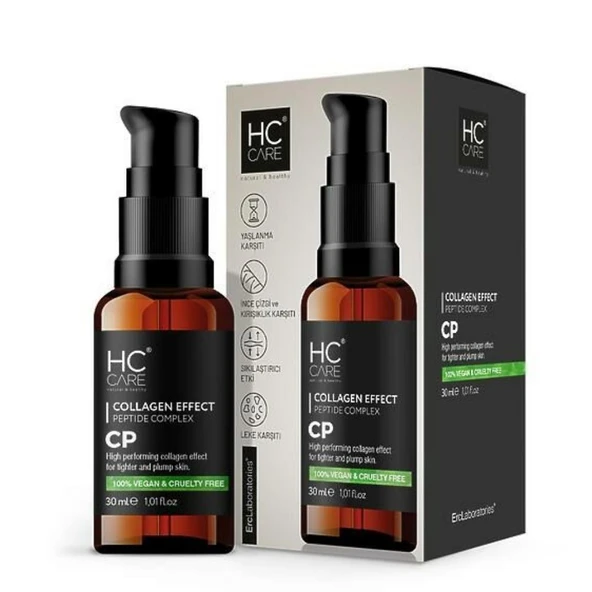 HC Care Collagen Effect Bitkisel Kolajen Serum 30ml