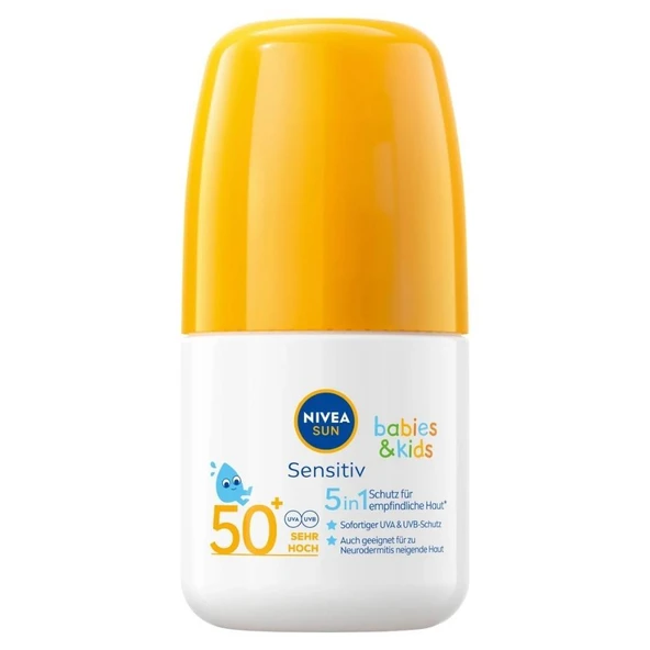 Nivea Sun Kids Hassas Koruma Güneş Koruyucu Roll-on SPF50 50ml