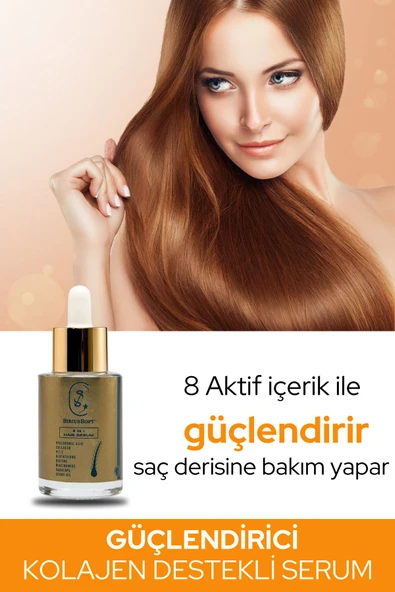 SiriusSoft Saç Dökülmesine Karşı Saç Güçlendirici 8 In 1 Saç Serumu - 2