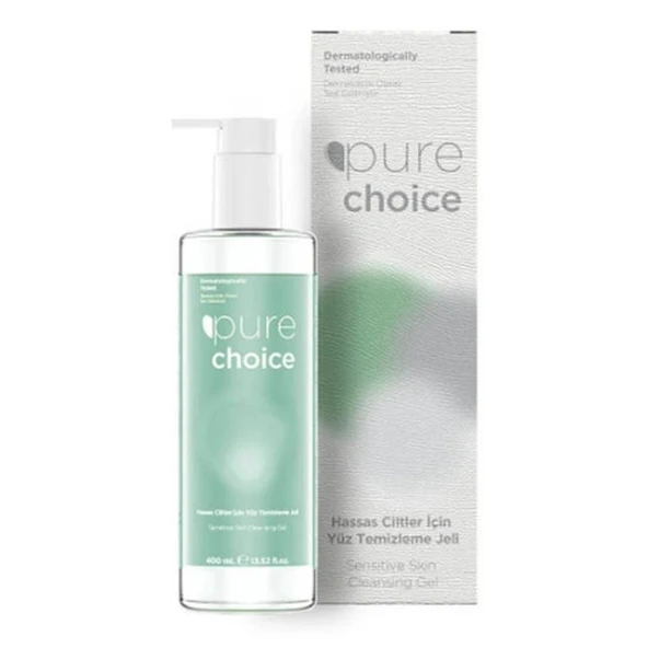 Pure Choice Hassas Ciltler Için Yüz Temizleme Jeli 400ml