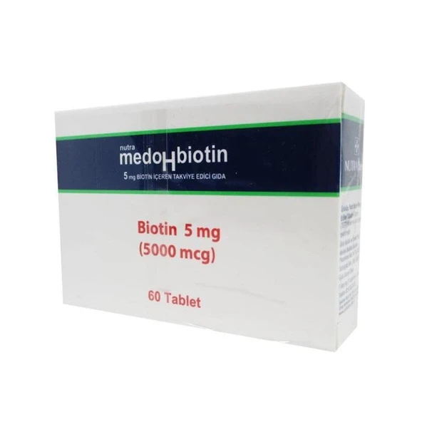 Dermoskin Medobiohtin Tablet 5 Mg 60 Tablet ürün görseli