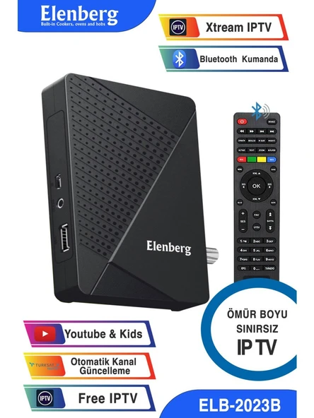 Elenberg Internet Tv Destekli Bluetooth Kumandalı Full Hd Uydu Alıcı - 4