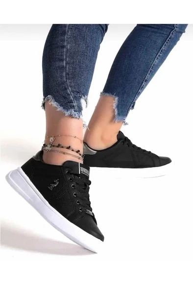 U.S. Polo Assn. EXXY 5FX 101946744 Kadın Sneaker Ayakkabı Siyah 36-40