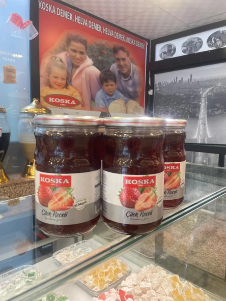 KOSKA ÇİLEK REÇELİ 760 GR KOLİ 12 ADET - 3