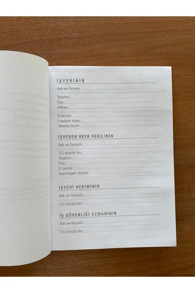 Dilman Iş Sağlığı Ve Iş Güvenliğine Ilişkin Tespit Ve Öneri Defteri - 3