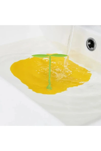 Gider Kötü Koku Önleyici Palmiye Lavabo Gider Kapatıcı Banyo Küvet Süzgeç Kapatma SİYAH - 4