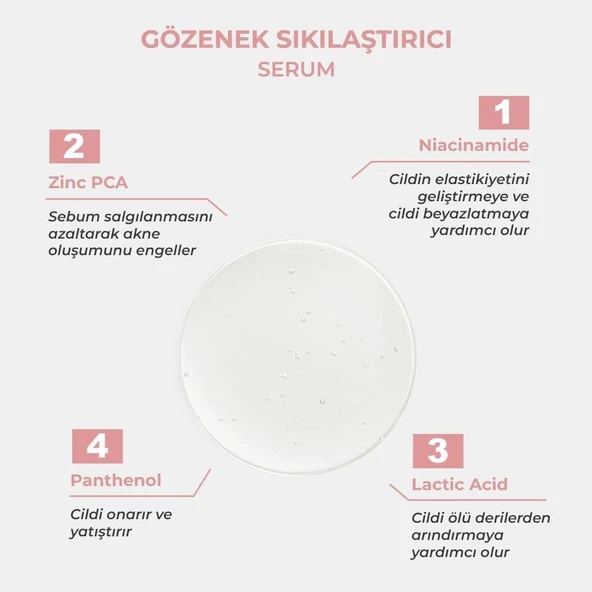 Sinoz Serum Gözenek Sıkılaştırıcı 30ml - 3