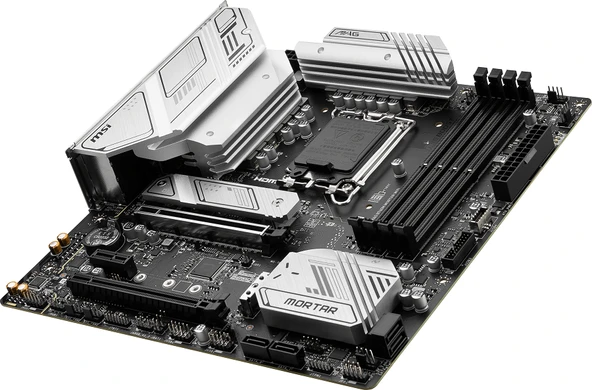 MSI Mag B760M Mortar Wi-Fi Intel LGA1700 DDR5 Micro ATX Anakart - 5