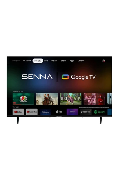 Senna SN50F950 4K Ultra HD 50" 127 Ekran Uydu Alıcılı Google Smart LED TV