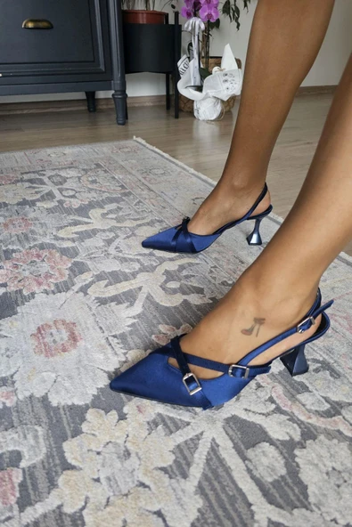 10 36 Topukla Kadın Kadeh Topuk Abiye Stiletto - 6