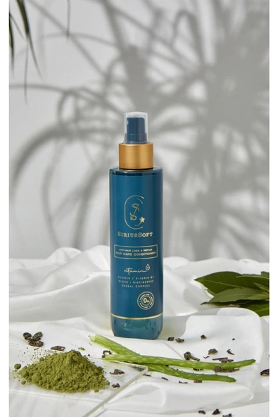 SiriusSoft Besleyici Saç Spreyi Dökülme Karşıtı ve Onarıcı Durulanmayan Sprey Saç Kremi 200 ml - 5