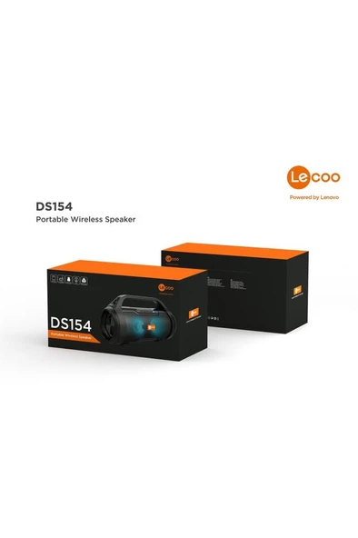 Lecoo Ds154 Boombox Rgb Bluetooth 5.1 Stereo 30w Tws Taşınabilir Hoparlör - 8