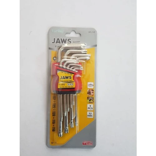 Eltos Jaws 9 Parça Uzun Torx Alyan Seti 150 mm